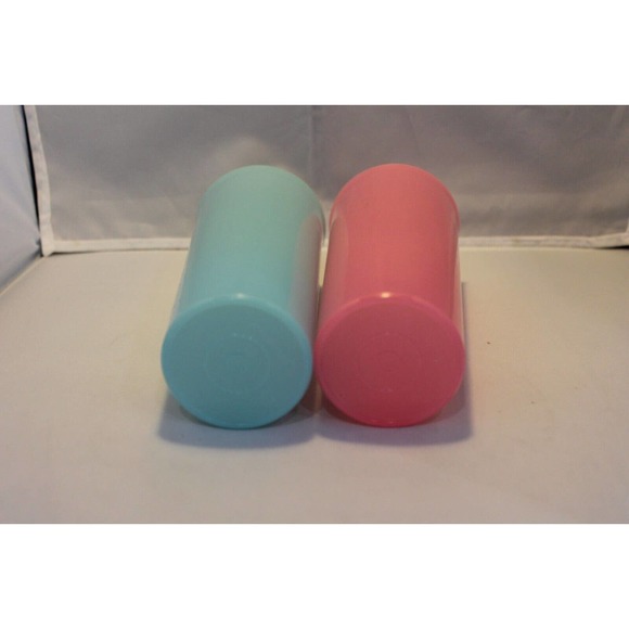 Vintage Tupperware, 1960s, Pastel, Tumblers, Retro 5107D-2 & 5107D-4 - Picture 6 of 6